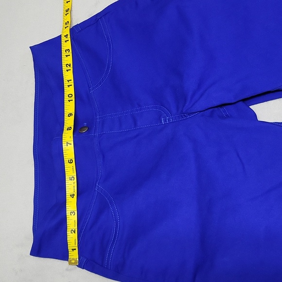NWT HUE Royal Blue Stretch Jegging Jeans - Picture 7 of 10